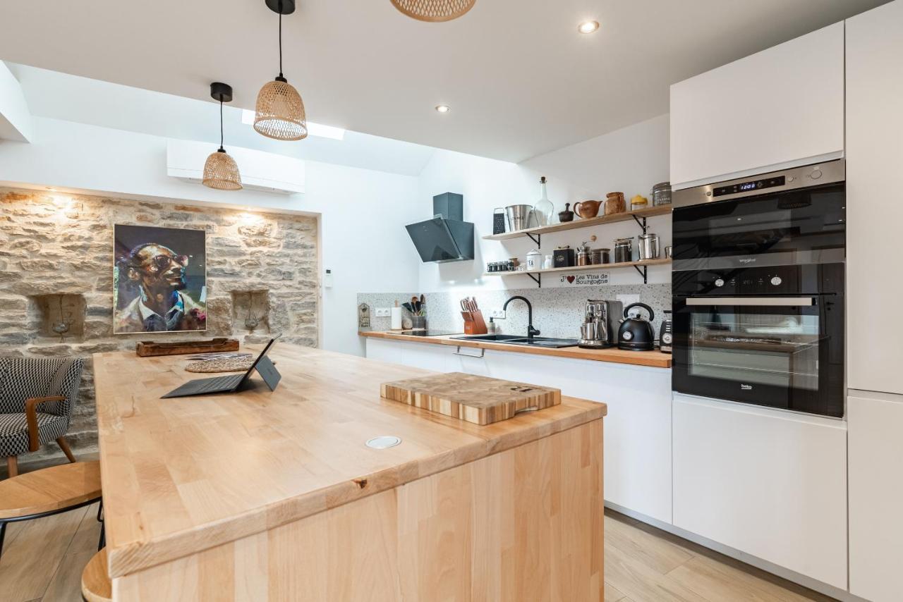 Charmante Maison Climatisee Avec Son Jardin A 10 Minutes De Dijon 马尔萨奈拉科 外观 照片
